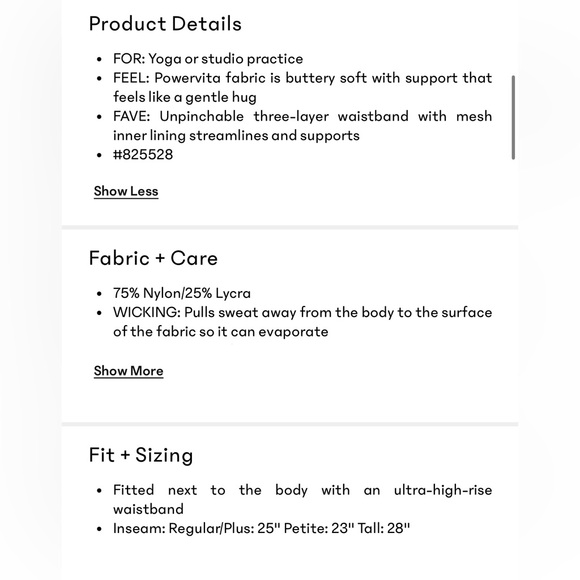 Athleta ELATION ULTRA HIGH RISE LASERCUT 7/8 LEGGING size M - Picture 12 of 12